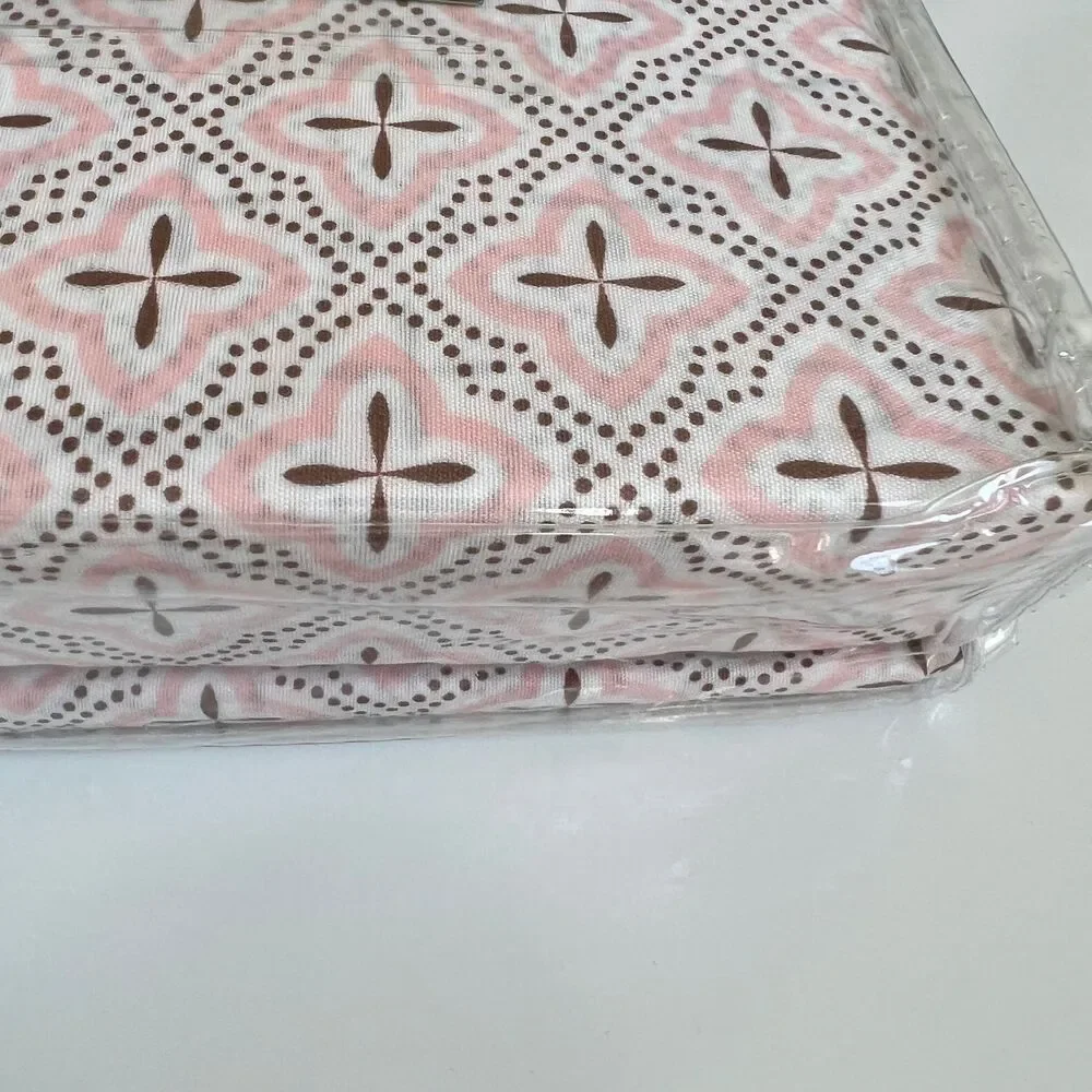 Evoke Home Awake To Inspiration Pink Twin 3 piece Size Sheet Set Microfiber GEO